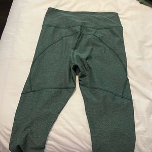 Outdoor voices green leggings size Medium